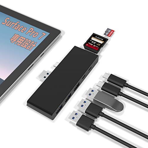 PC周辺機器 Surface to Air - Surface pro 7 Amazon | Surface Pro 7 USB ハブ 6-in-1 Surface Pro 7 ハブ 4K